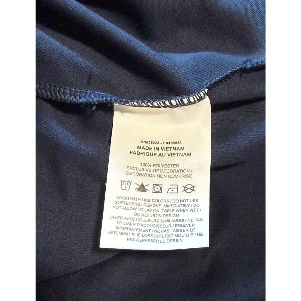 Nike Dri-FIT Micro Pique Pocket Polo Shirt - Navy Blue - 3XL